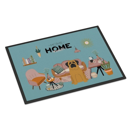 Carolines Treasures 18 x 27 in. Mastiff Sweet Home Indoor or Outdoor Mat CK7863MAT